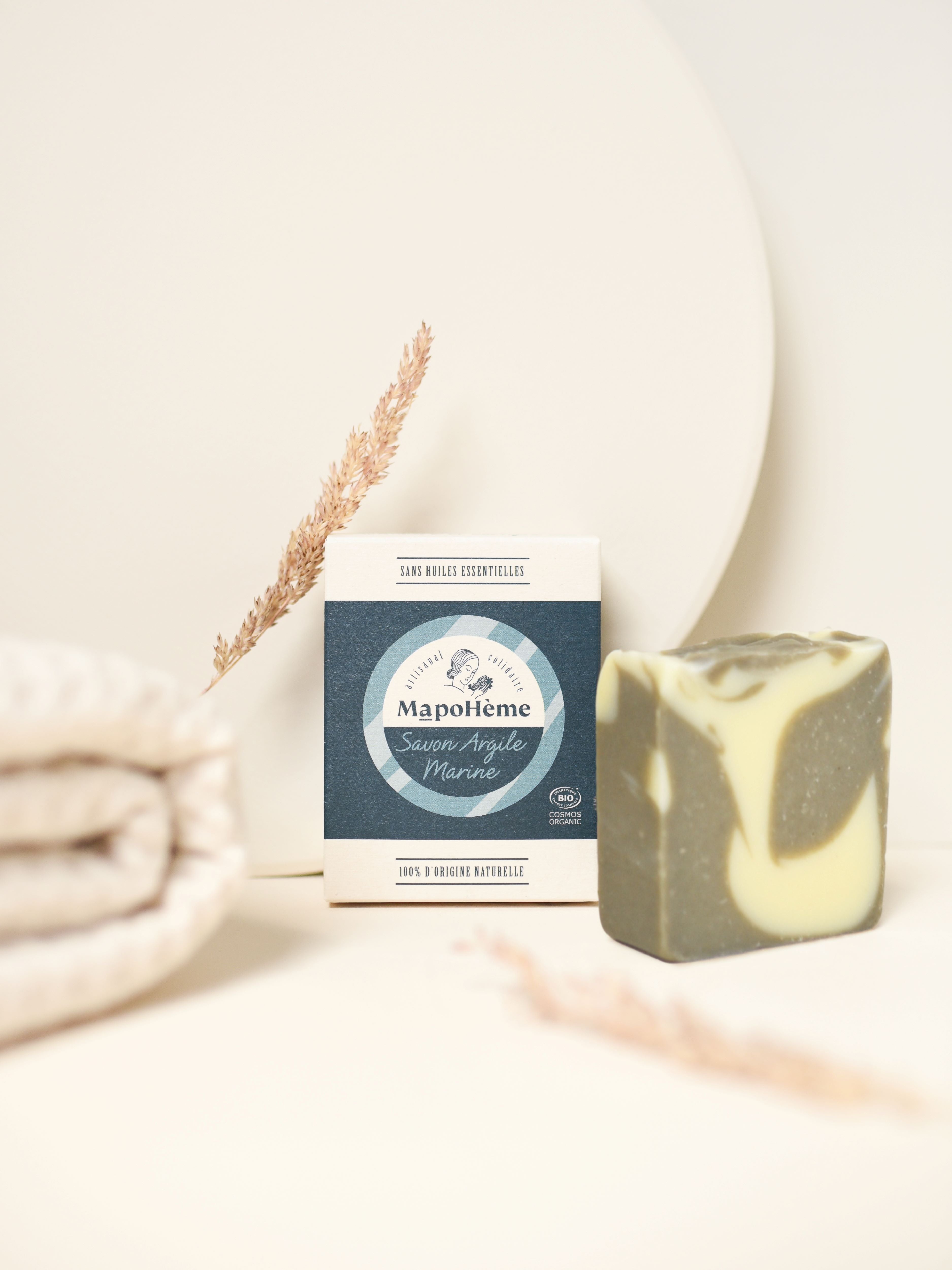 Savon Argile marine au sel de Guérande